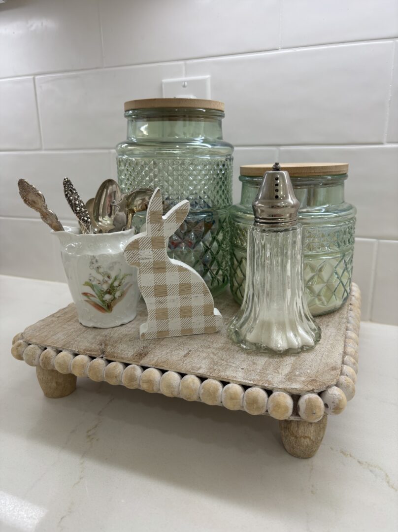 Glass canisters Glass canisters