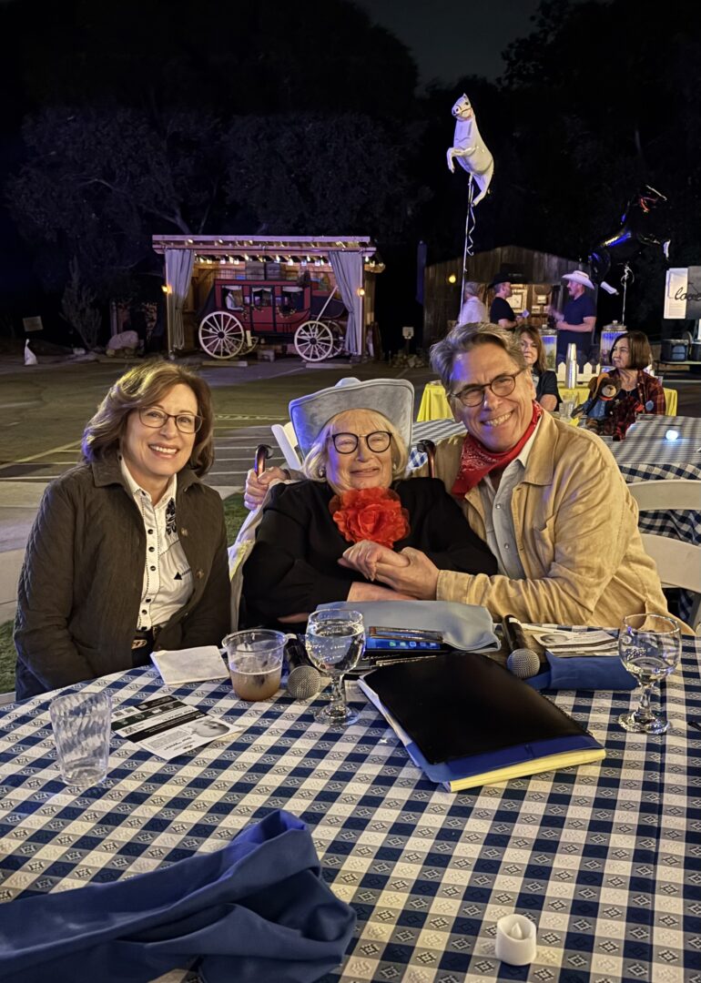 Ana Friendly, Susan McCray, and Trip Friendly