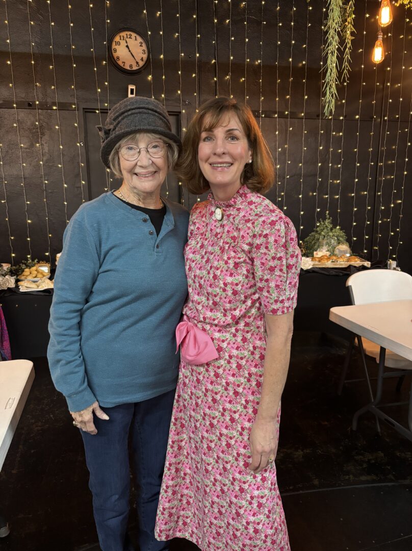 Charlotte Stewart and Laura Ingalls Gunn