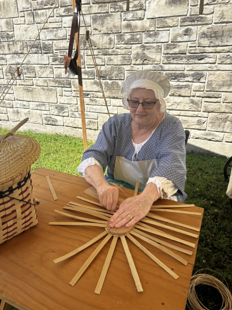 Colonial basket maker
