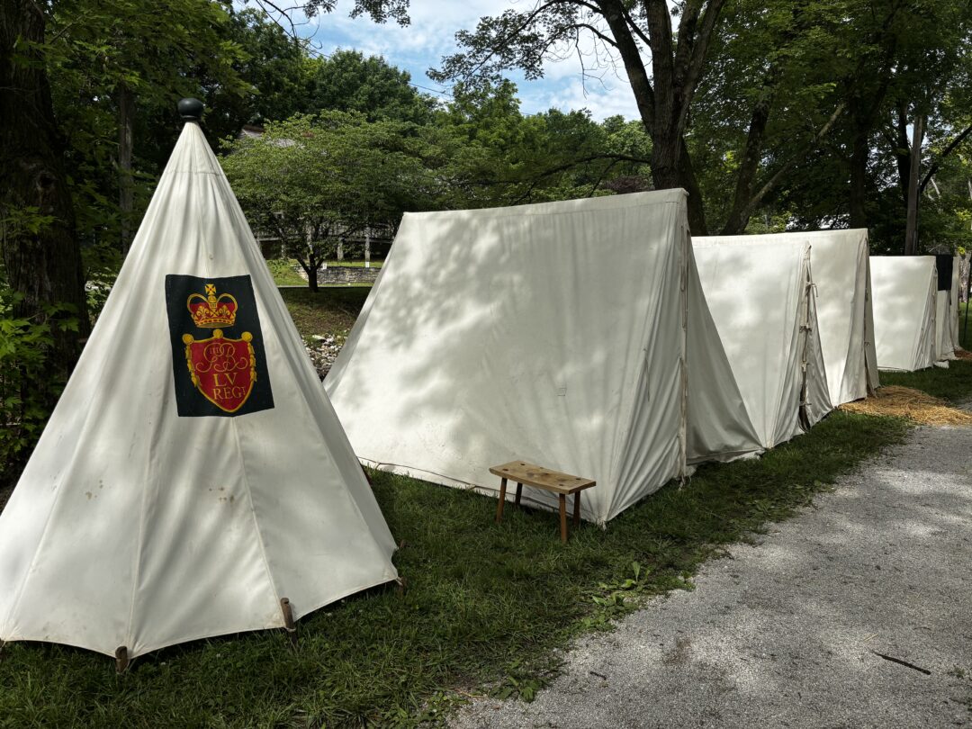 military encampments