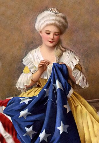 Betsy Ross 4 of July printable Laura Ingalls Gunn Betsy Ross 4 of July printable Laura Ingalls Gunn