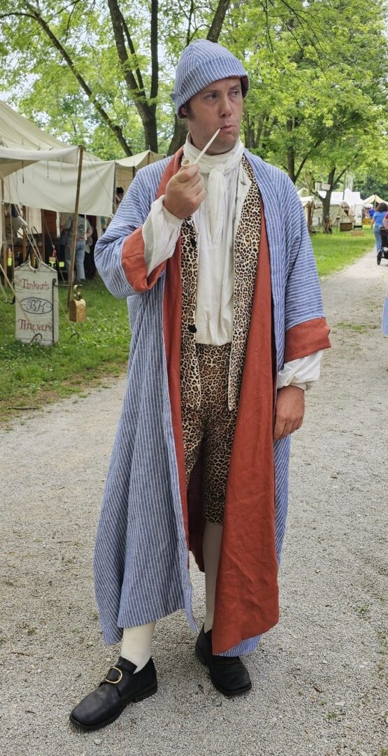 Ron Rayfield Cheetah suit 18th century