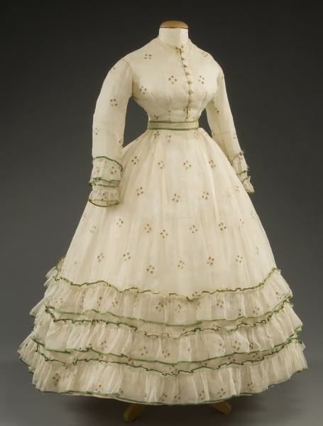 1860s Sheer Dresses