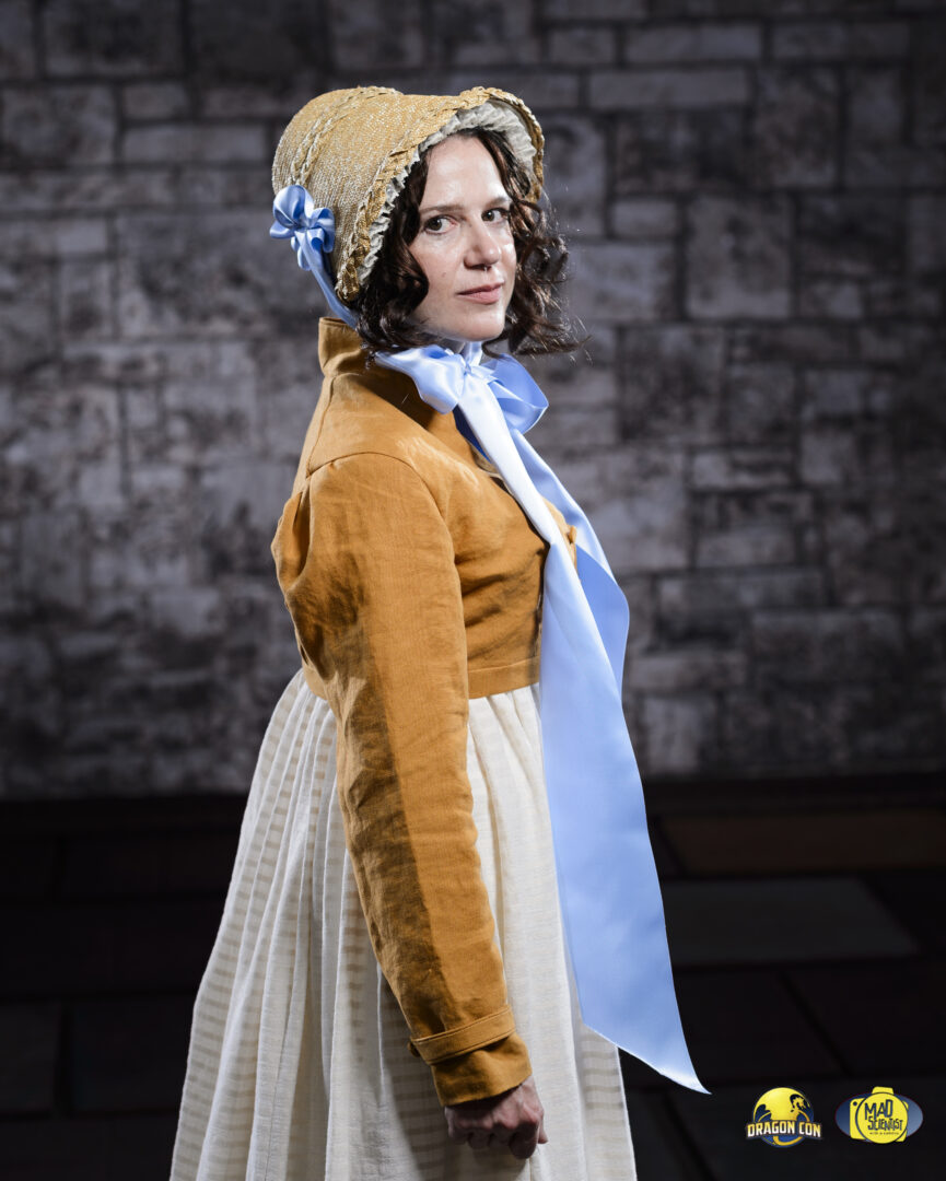 MaryAnne Luther's Elizabeth Bennet ensemble. Photo by Bryan Humphrey