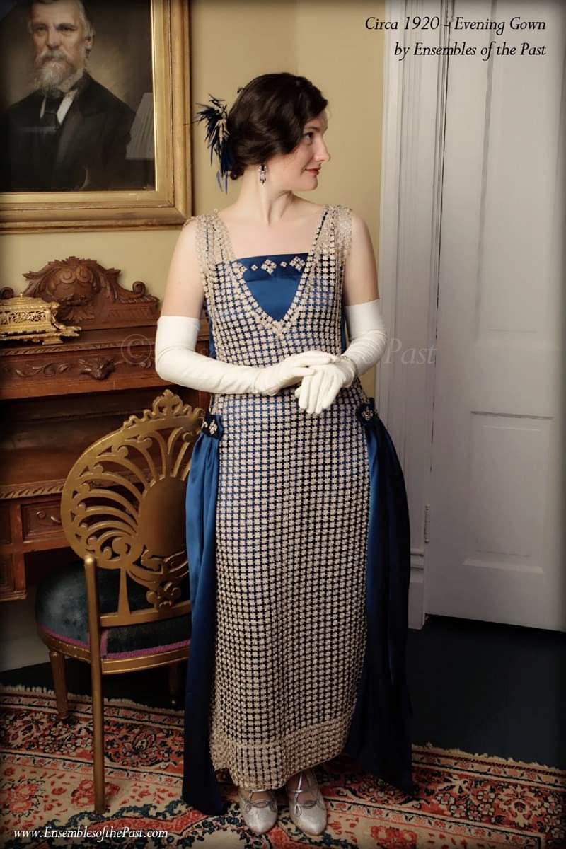 1920s Evening Gown Ensembles of the Past Sara Gonzalez
