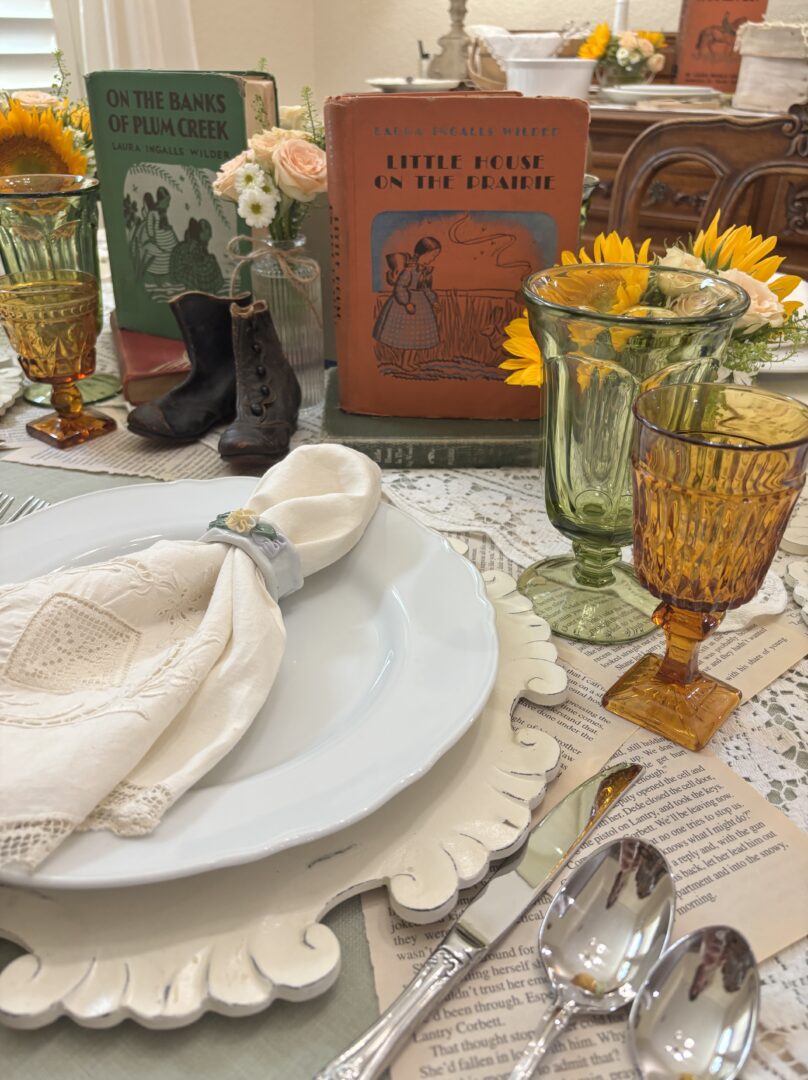 Little House on the Prairie party