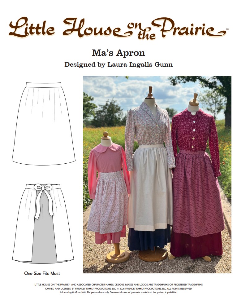 Ma's Apron LITTLE HOUSE ON THE PRAIRIE™ Ma's Apron LITTLE HOUSE ON THE PRAIRIE™