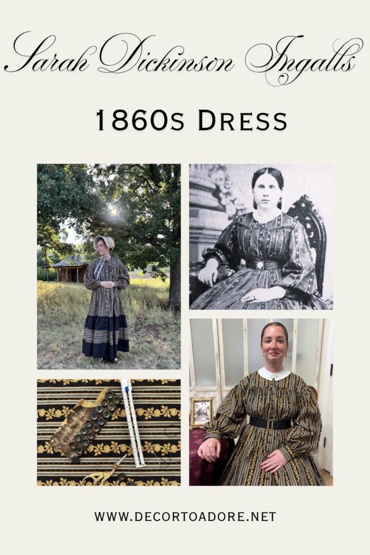 Sarah Ingalls' 1860s Dress