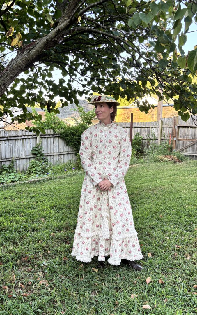 An 1870s Work Dress An 1870s Work Dress
