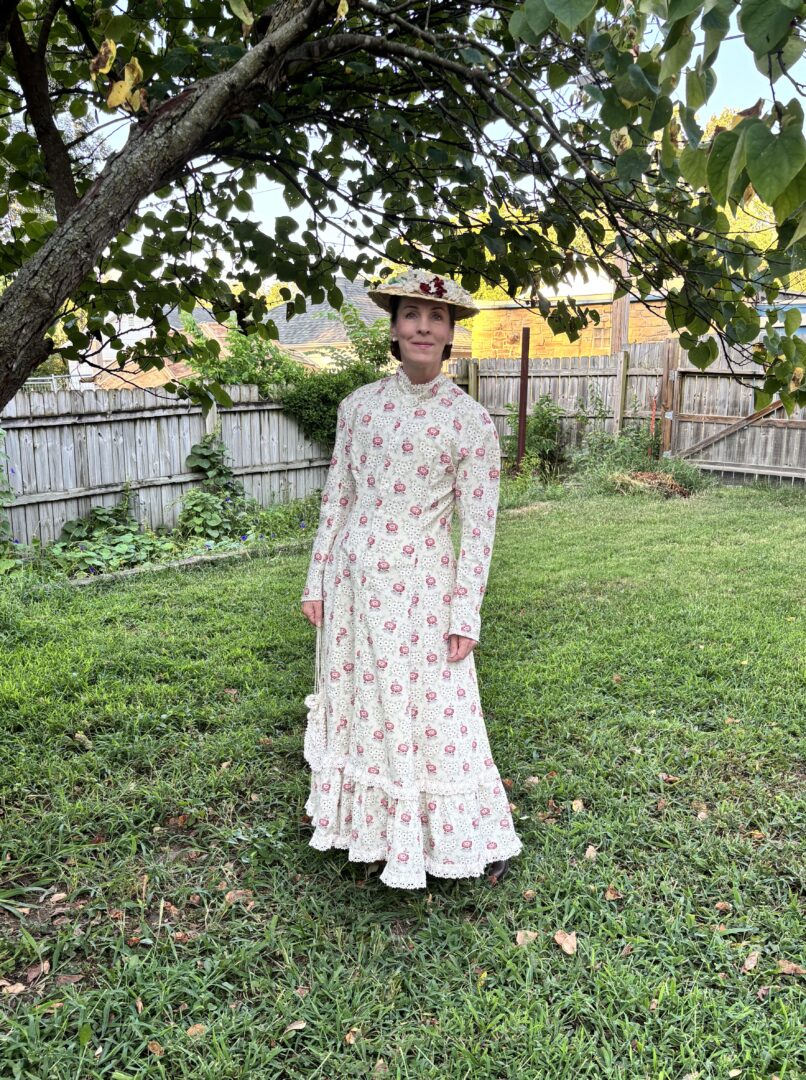 An 1870s Work Dress An 1870s Work Dress