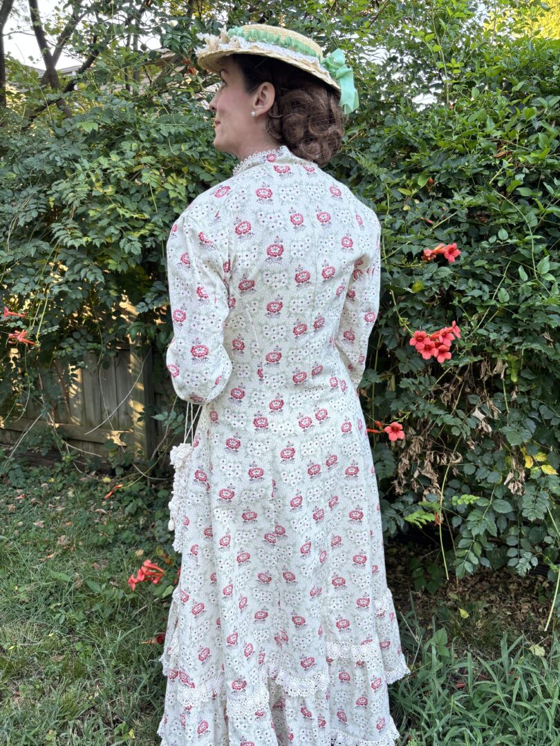 An 1870s Work Dress An 1870s Work Dress