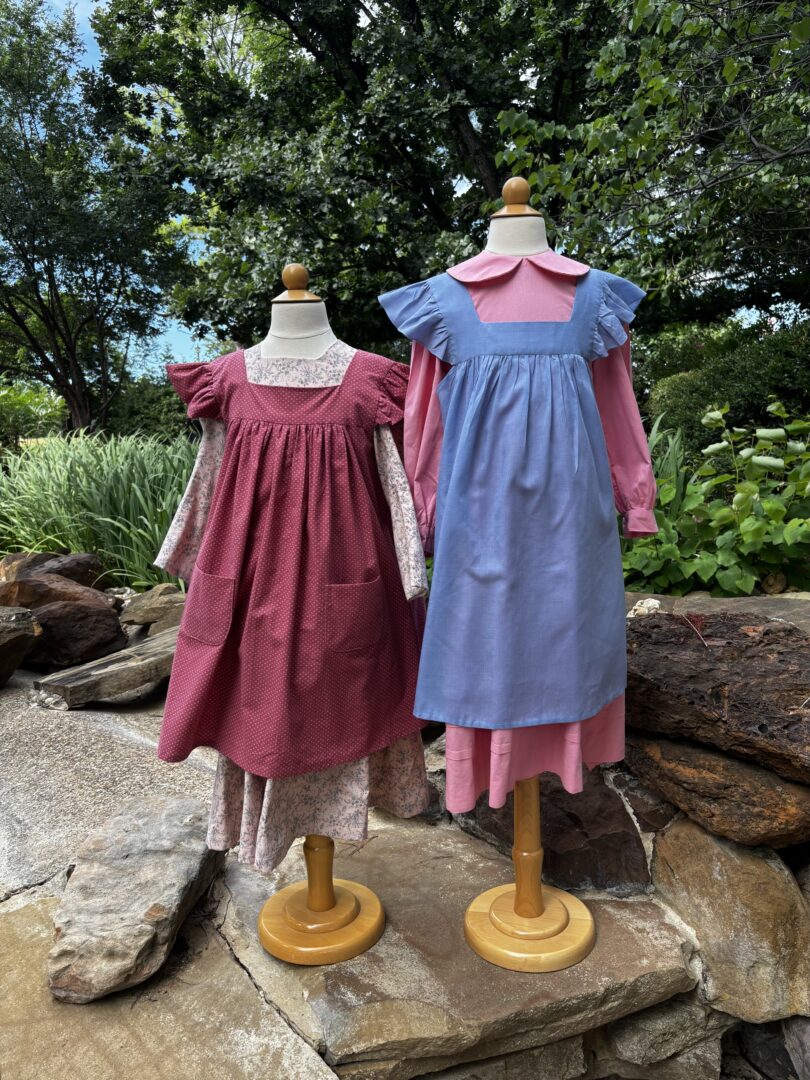 Schoolhouse Pinafore Little House on the Prairie® Learn To Sew Series PDF Pattern Four