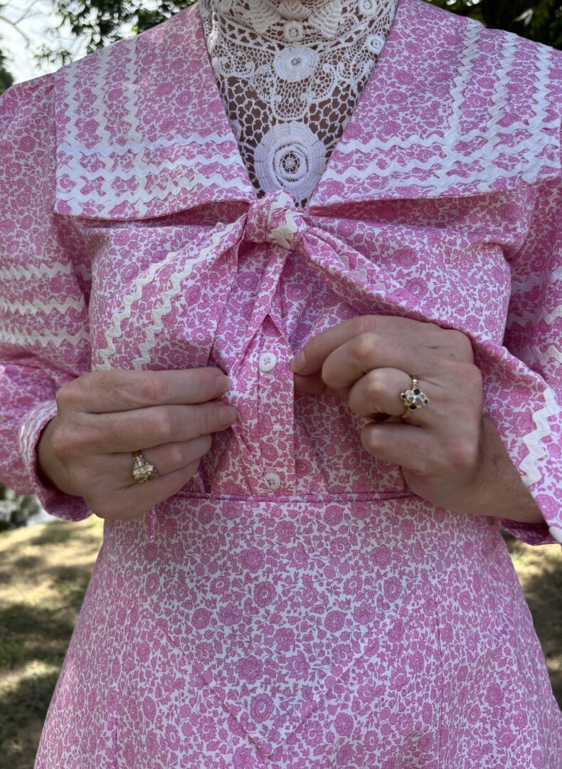 White china buttons