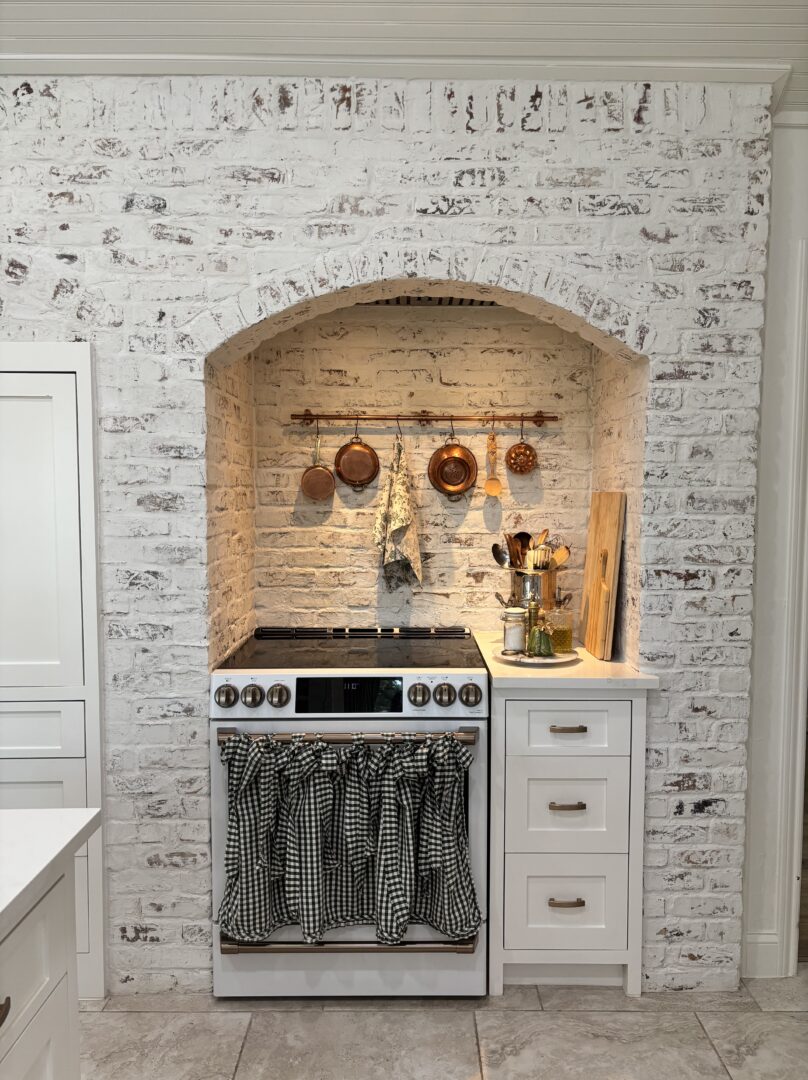 A Gingham Oven Skirt