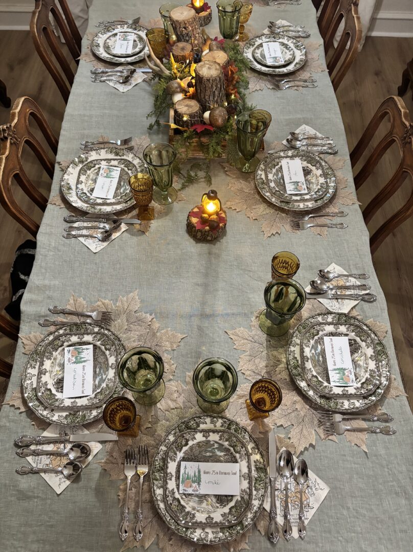 Woodland Tablescape For A Sweet Guy