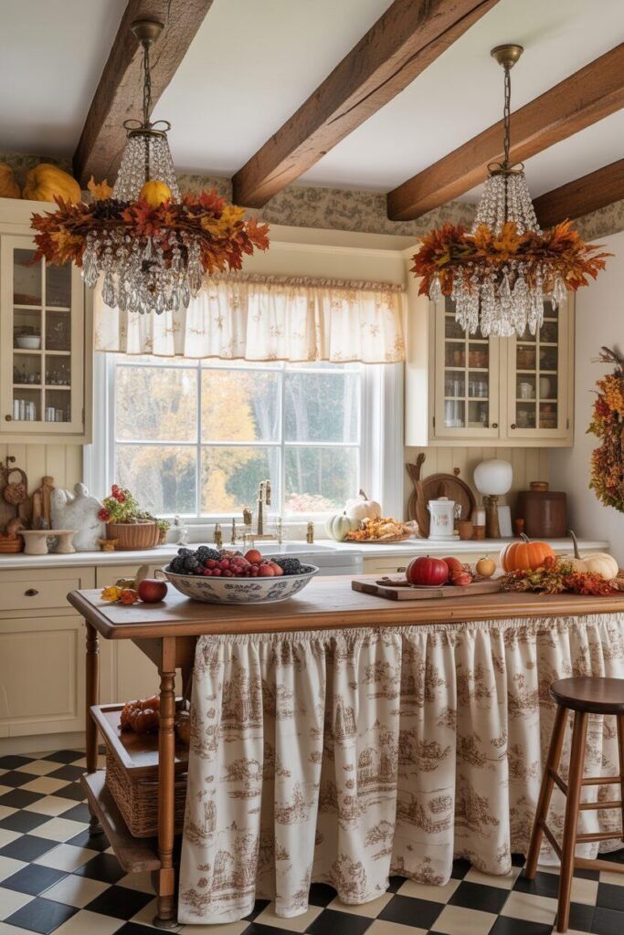 Kitchen sink skirt