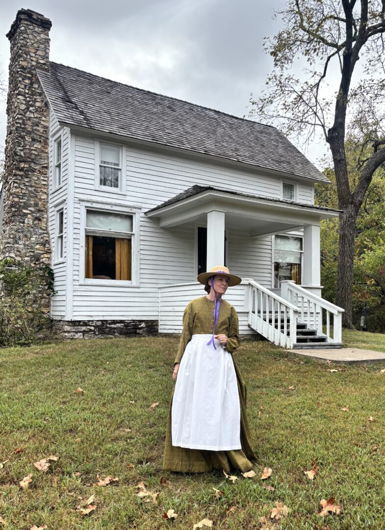 A Little House on the Prairie Inspired Dress