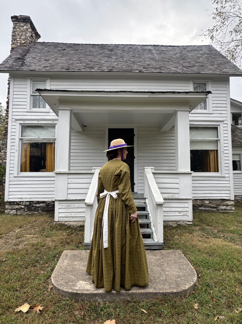 Laura Ingalls Gunn at Rocky Ridge the home of Laura Ingalls Wilder
