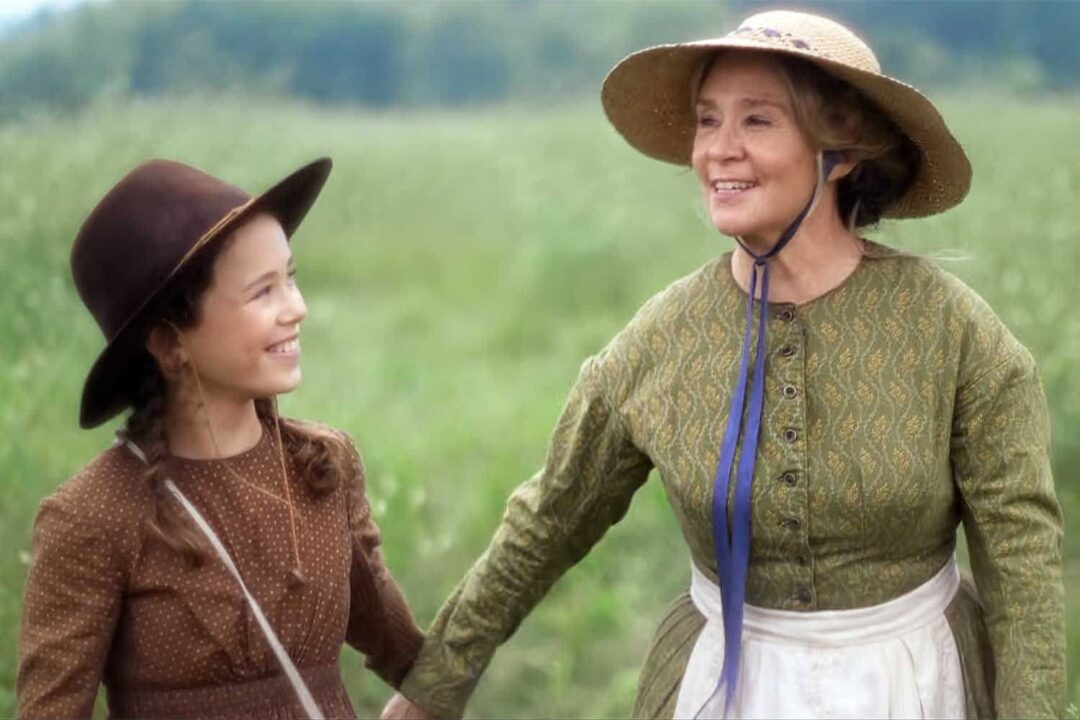 Laura Colby Ingalls as portrayed by Megan Follows in the new adaptation of Little House on the Prairie. 